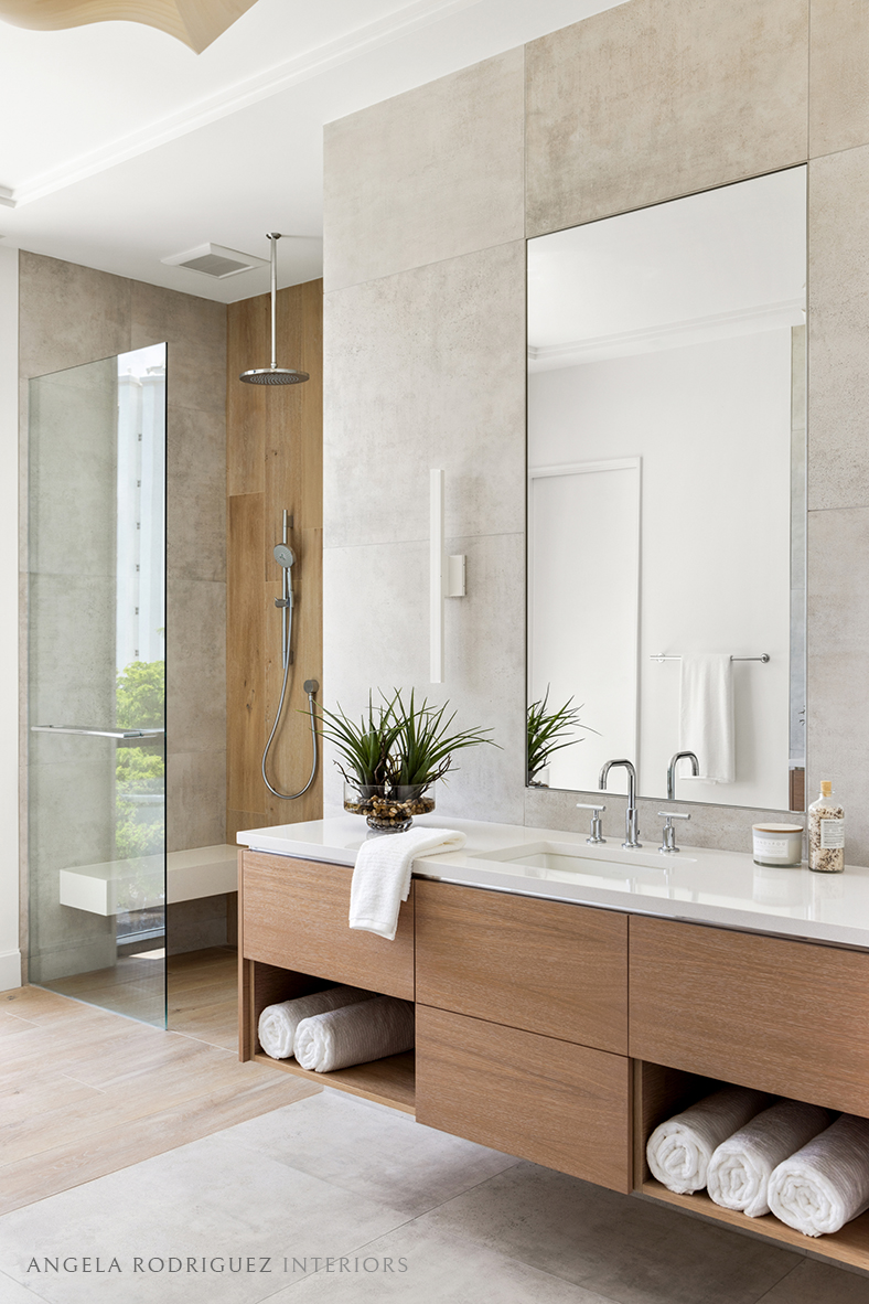 Modern bathroom design